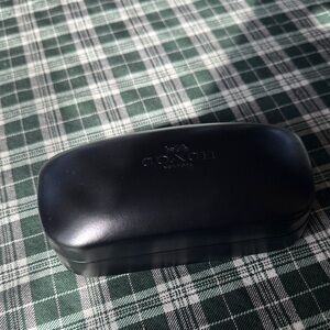 Coach Black Glasses Case
